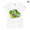 ASColour Ladies 'Bevel' V-Neck Tshirt Thumbnail