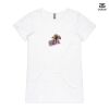 ASColour Ladies 'Bevel' V-Neck Tshirt Thumbnail