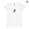 ASColour Ladies 'Bevel' V-Neck Tshirt Thumbnail
