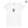 ASColour Ladies 'Bevel' V-Neck Tshirt Thumbnail