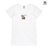 ASColour Ladies 'Bevel' V-Neck Tshirt Thumbnail