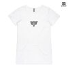 ASColour Ladies 'Bevel' V-Neck Tshirt Thumbnail