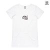 ASColour Ladies 'Bevel' V-Neck Tshirt Thumbnail