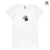 ASColour Ladies 'Bevel' V-Neck Tshirt Thumbnail