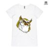 ASColour Ladies 'Bevel' V-Neck Tshirt Thumbnail