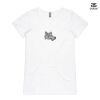ASColour Ladies 'Bevel' V-Neck Tshirt Thumbnail