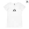 ASColour Ladies 'Bevel' V-Neck Tshirt Thumbnail