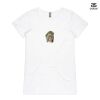 ASColour Ladies 'Bevel' V-Neck Tshirt Thumbnail