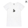ASColour Ladies 'Bevel' V-Neck Tshirt Thumbnail