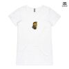 ASColour Ladies 'Bevel' V-Neck Tshirt Thumbnail