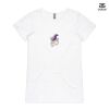 ASColour Ladies 'Bevel' V-Neck Tshirt Thumbnail