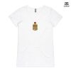 ASColour Ladies 'Bevel' V-Neck Tshirt Thumbnail