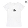 ASColour Ladies 'Bevel' V-Neck Tshirt Thumbnail