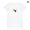 ASColour Ladies 'Bevel' V-Neck Tshirt Thumbnail