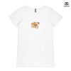 ASColour Ladies 'Bevel' V-Neck Tshirt Thumbnail