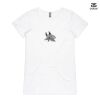 ASColour Ladies 'Bevel' V-Neck Tshirt Thumbnail