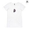 ASColour Ladies 'Bevel' V-Neck Tshirt Thumbnail