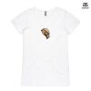 ASColour Ladies 'Bevel' V-Neck Tshirt Thumbnail