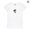 ASColour Ladies 'Bevel' V-Neck Tshirt Thumbnail