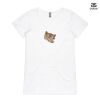 ASColour Ladies 'Bevel' V-Neck Tshirt Thumbnail