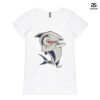 ASColour Ladies 'Bevel' V-Neck Tshirt Thumbnail