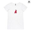 ASColour Ladies 'Bevel' V-Neck Tshirt Thumbnail
