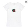 ASColour Ladies 'Bevel' V-Neck Tshirt Thumbnail