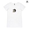ASColour Ladies 'Bevel' V-Neck Tshirt Thumbnail