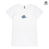 ASColour Ladies 'Bevel' V-Neck Tshirt Thumbnail