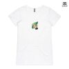 ASColour Ladies 'Bevel' V-Neck Tshirt Thumbnail