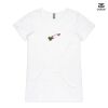 ASColour Ladies 'Bevel' V-Neck Tshirt Thumbnail