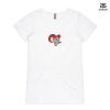 ASColour Ladies 'Bevel' V-Neck Tshirt Thumbnail
