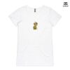 ASColour Ladies 'Bevel' V-Neck Tshirt Thumbnail