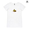 ASColour Ladies 'Bevel' V-Neck Tshirt Thumbnail