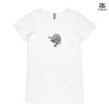 ASColour Ladies 'Bevel' V-Neck Tshirt Thumbnail