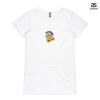 ASColour Ladies 'Bevel' V-Neck Tshirt Thumbnail