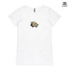 ASColour Ladies 'Bevel' V-Neck Tshirt Thumbnail