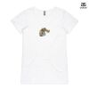 ASColour Ladies 'Bevel' V-Neck Tshirt Thumbnail