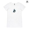 ASColour Ladies 'Bevel' V-Neck Tshirt Thumbnail