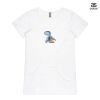 ASColour Ladies 'Bevel' V-Neck Tshirt Thumbnail
