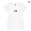 ASColour Ladies 'Bevel' V-Neck Tshirt Thumbnail