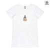 ASColour Ladies 'Bevel' V-Neck Tshirt Thumbnail