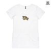 ASColour Ladies 'Bevel' V-Neck Tshirt Thumbnail
