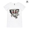 ASColour Ladies 'Bevel' V-Neck Tshirt Thumbnail