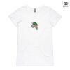 ASColour Ladies 'Bevel' V-Neck Tshirt Thumbnail