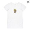 ASColour Ladies 'Bevel' V-Neck Tshirt Thumbnail