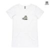 ASColour Ladies 'Bevel' V-Neck Tshirt Thumbnail