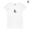 ASColour Ladies 'Bevel' V-Neck Tshirt Thumbnail
