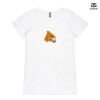 ASColour Ladies 'Bevel' V-Neck Tshirt Thumbnail