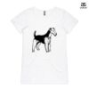 ASColour Ladies 'Bevel' V-Neck Tshirt Thumbnail